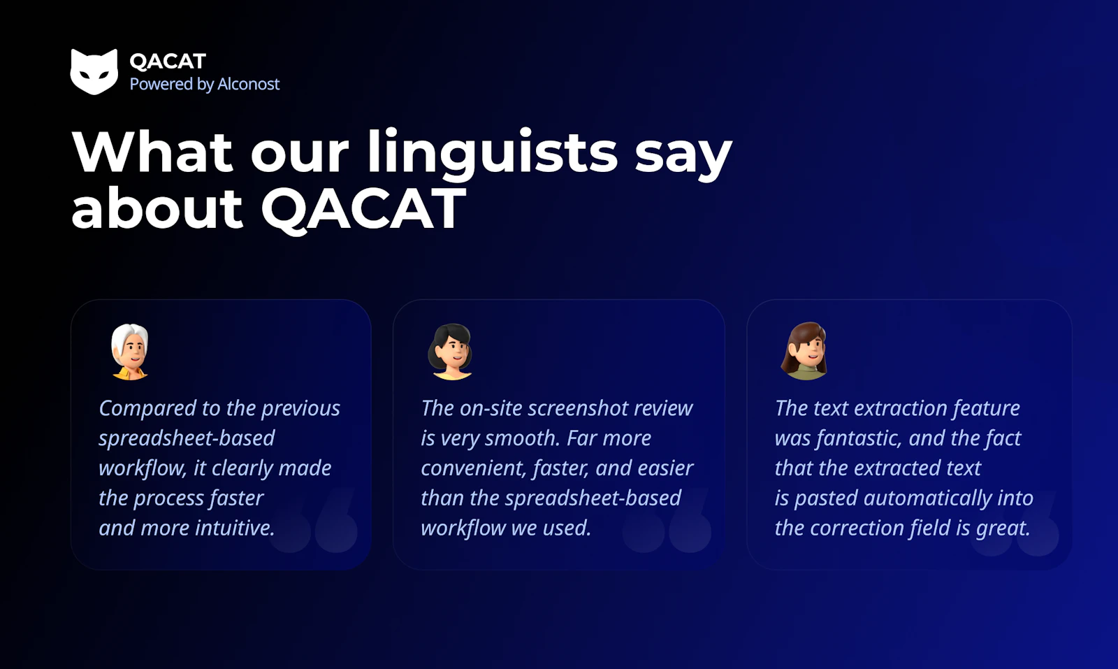 QACAT screenshot 8