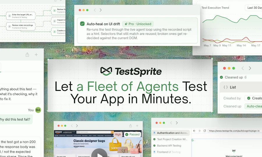 TestSprite 3.0 screenshot 2