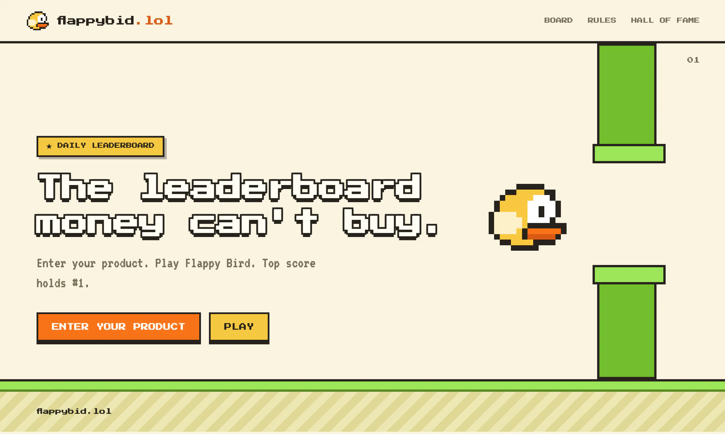 Flappy Bid screenshot 1