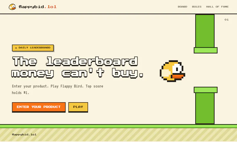 Flappy Bid screenshot 2