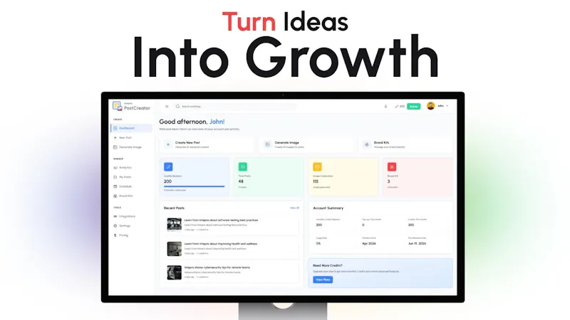 Intepra Post Creator screenshot 1 (video preview)