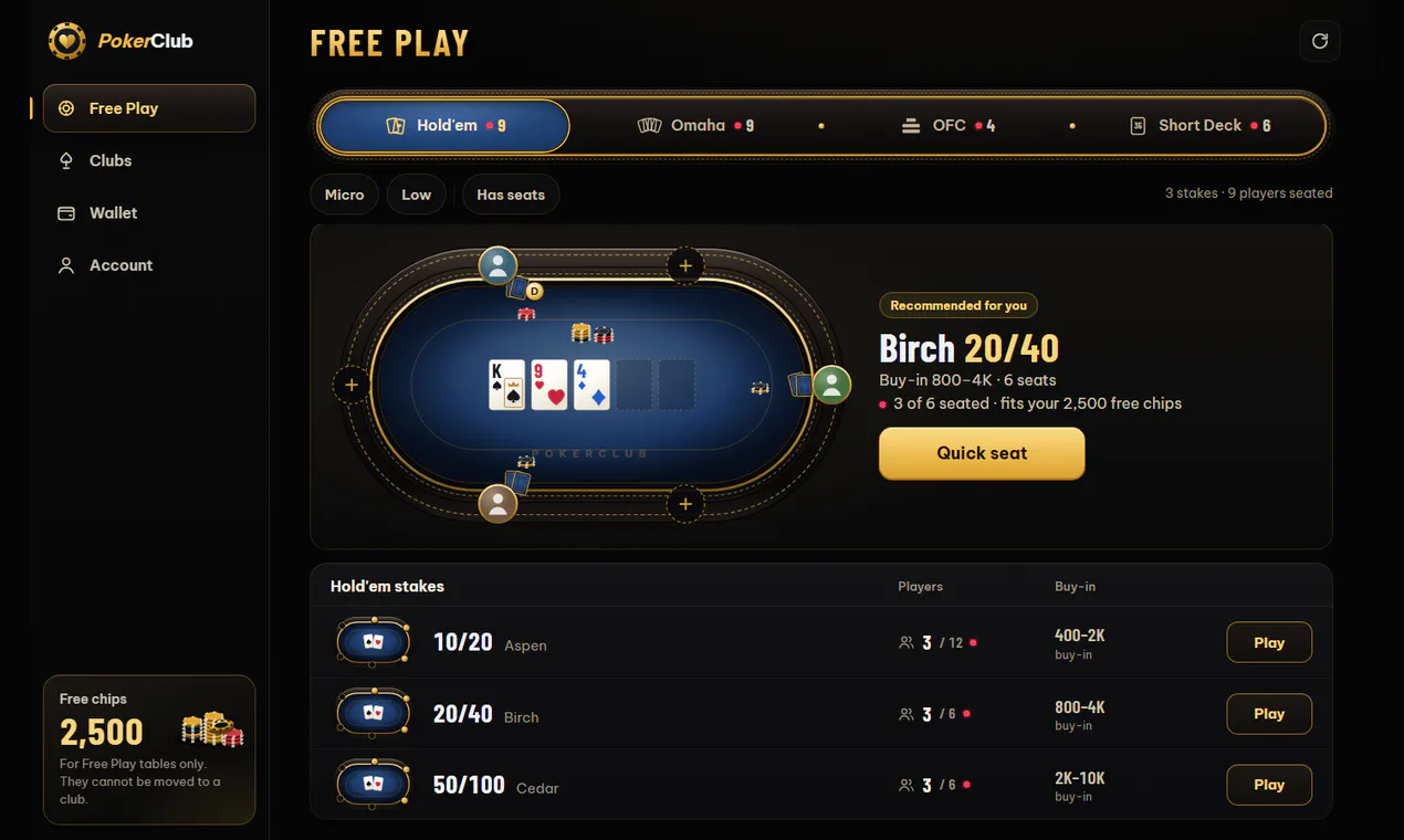 PokerClub gallery image