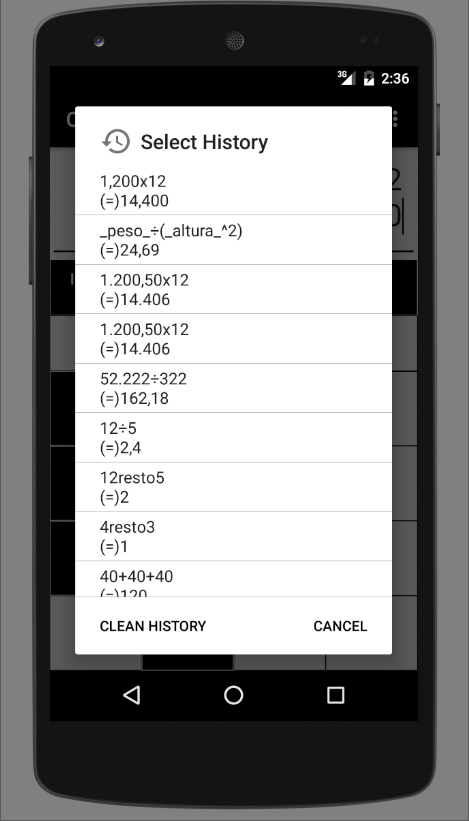 CalcMaker calculator for android gallery image