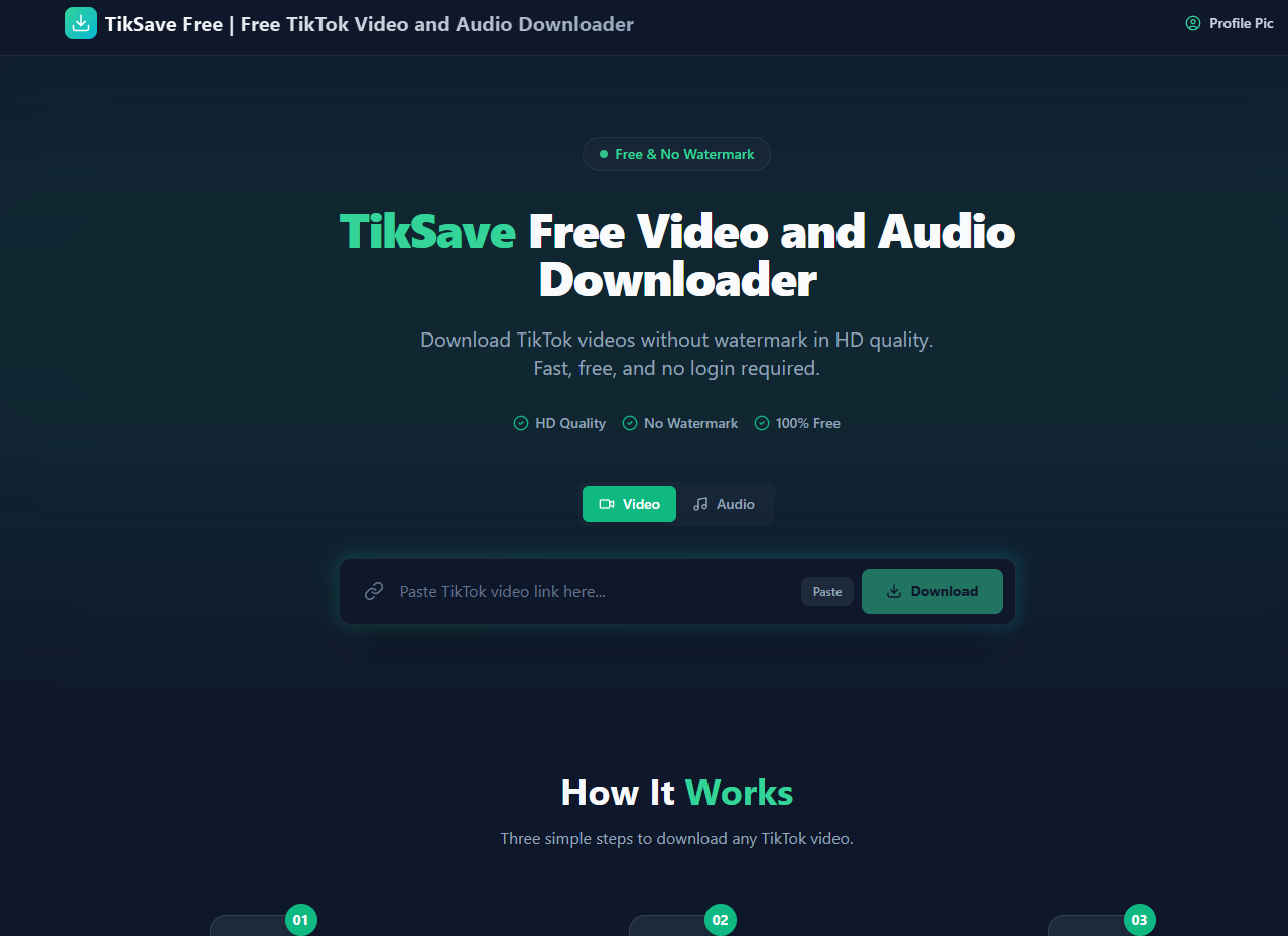 TikSave gallery image