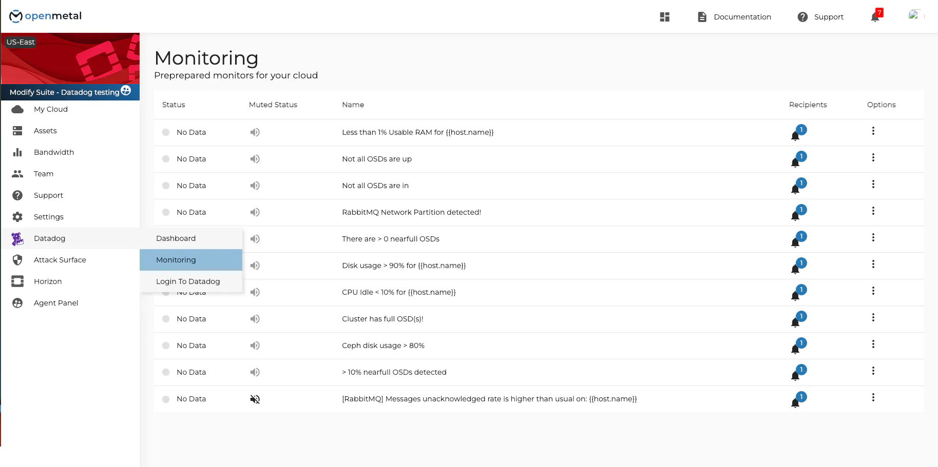 OpenMetal Cloud gallery image