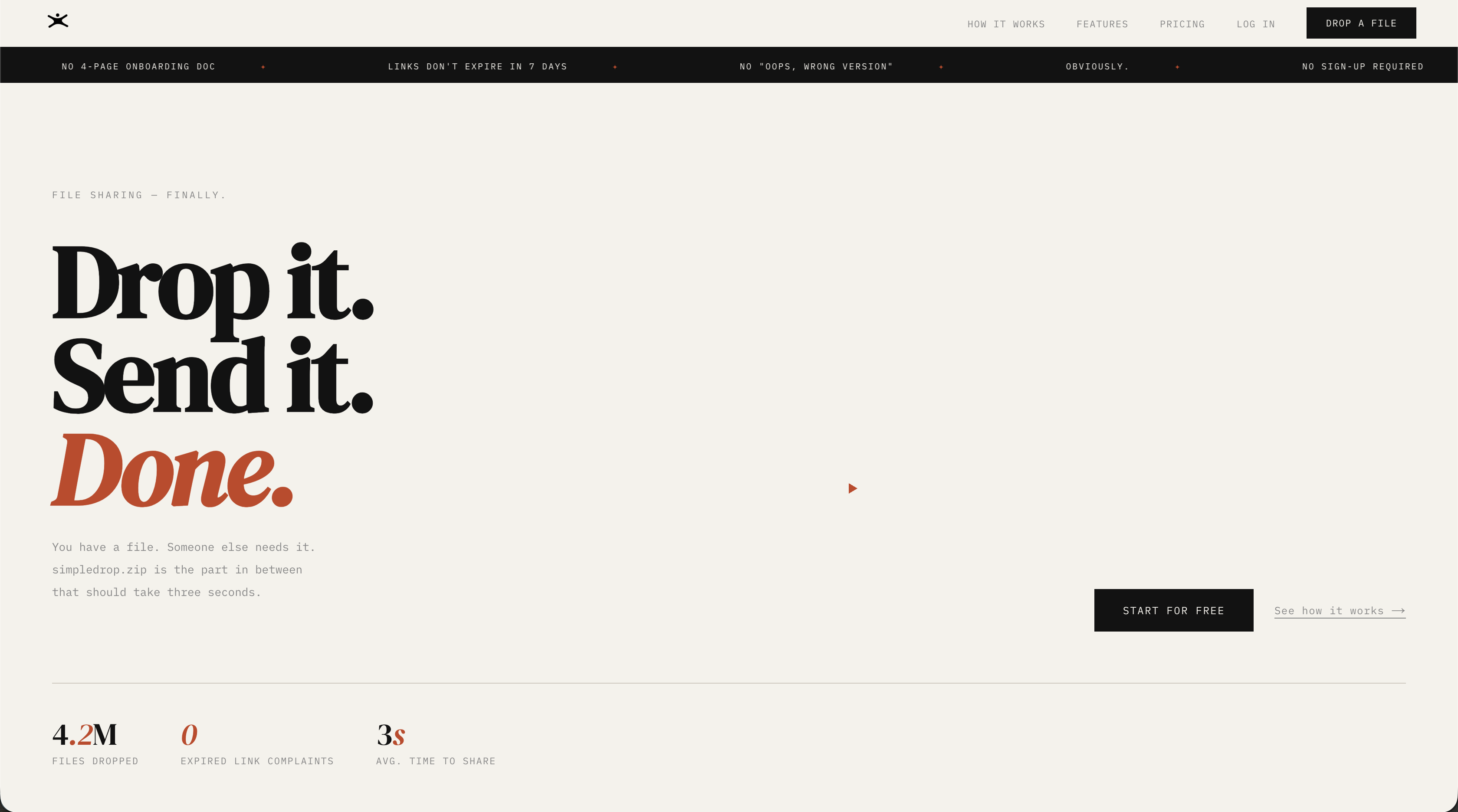 simpledrop gallery image