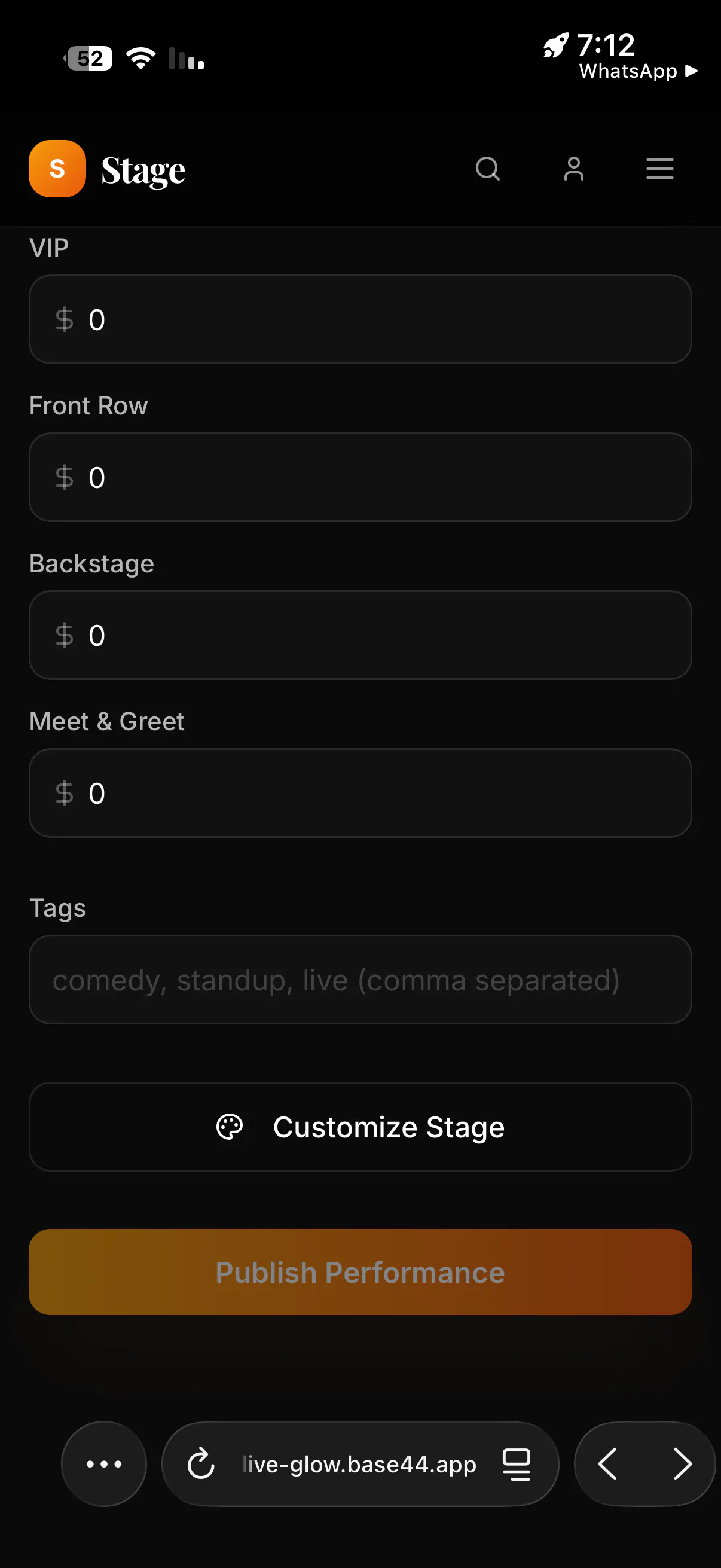 Stage  gallery image