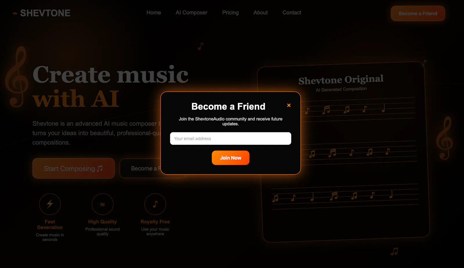 ShevtoneAudio screenshot 2