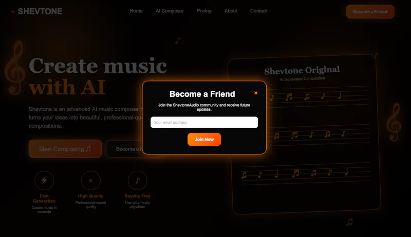 ShevtoneAudio screenshot 2
