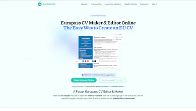 KudosWall Europass CV Builder gallery image
