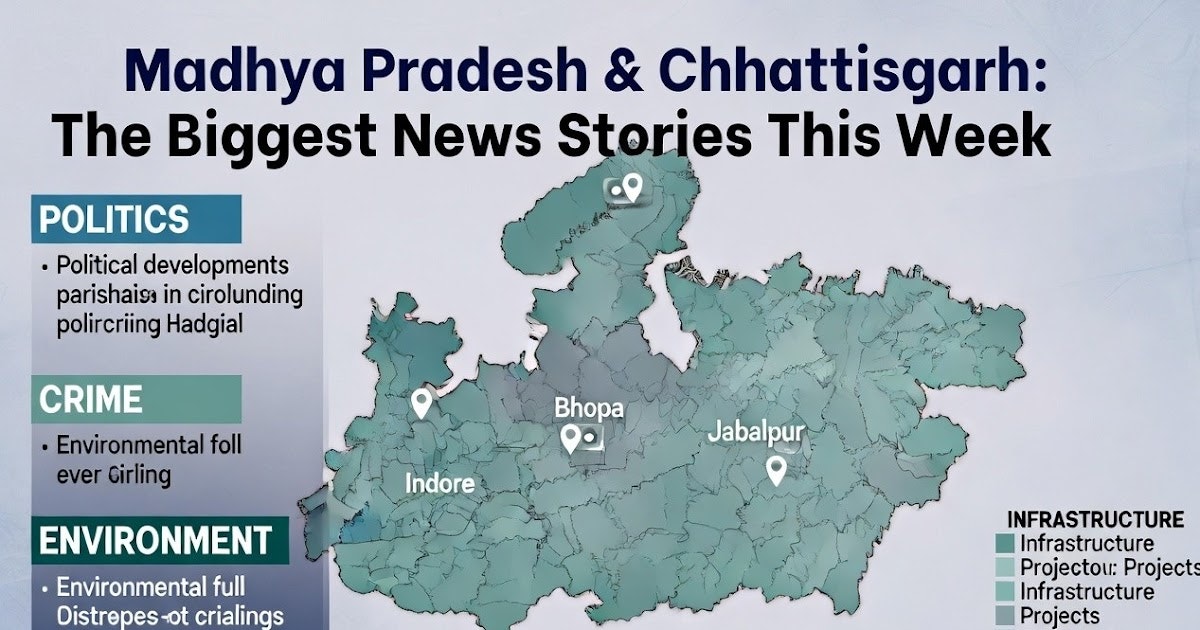 Madhya Pradesh and Chhattisgarh news  - Main product screenshot demonstrating key features and user interface