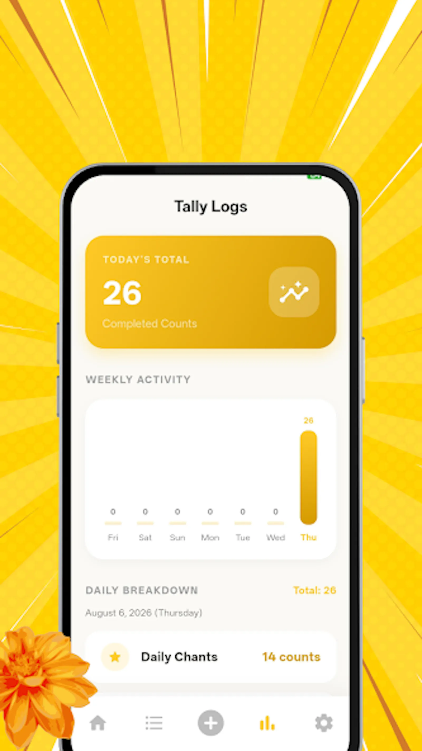 Spiritual Tally Counter & Tasbih screenshot 4