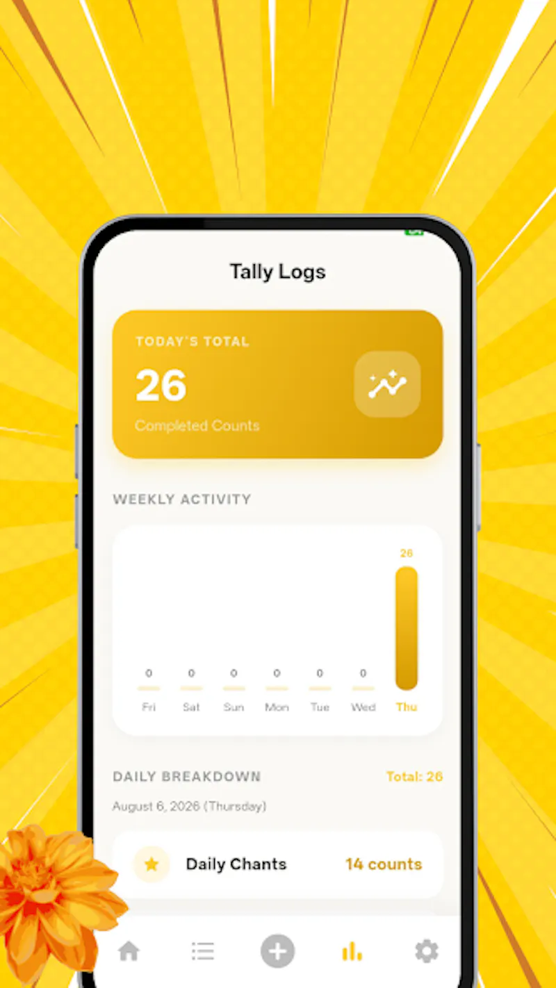 Spiritual Tally Counter & Tasbih screenshot 4