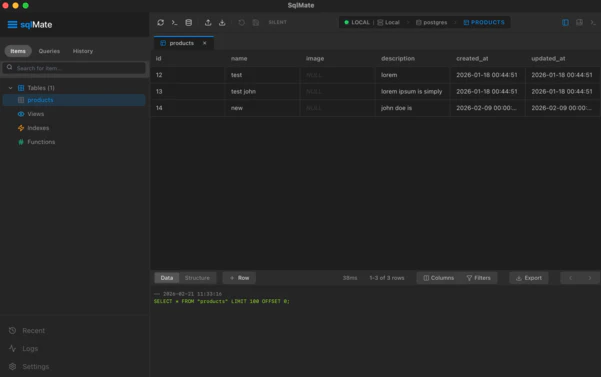 SqlMate screenshot 1