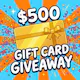 Giveaway Ends Oct 31: Win $500 Gift Card