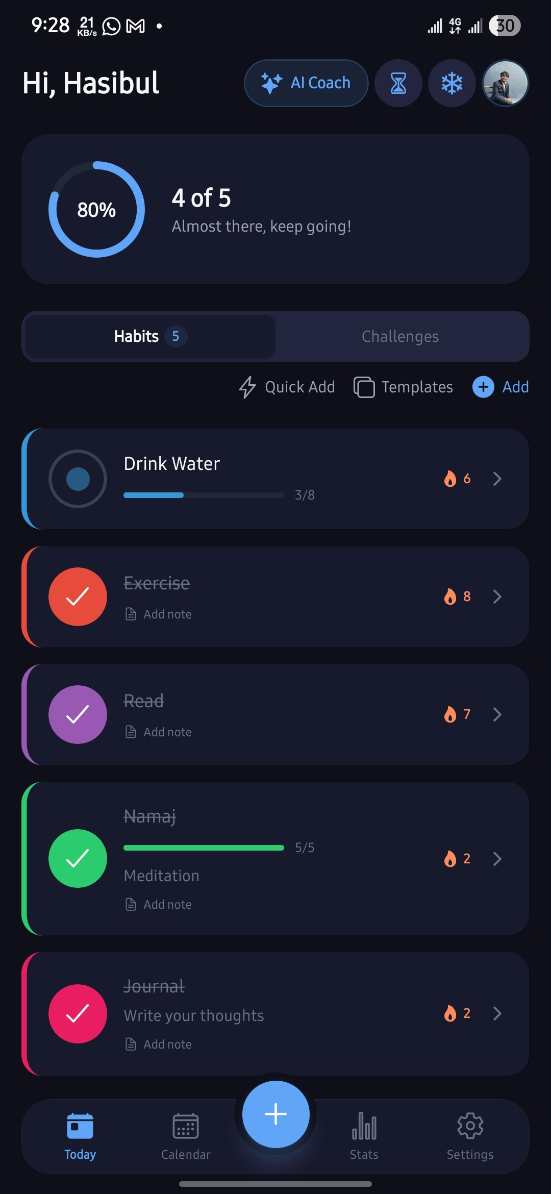 HabitFlow gallery image
