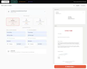 sendletter gallery image