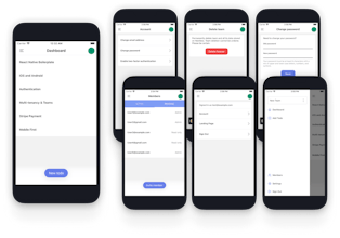 Nextless.js Mobile: SaaS Starter Kit gallery image