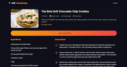 ARK CleanRecipe gallery image