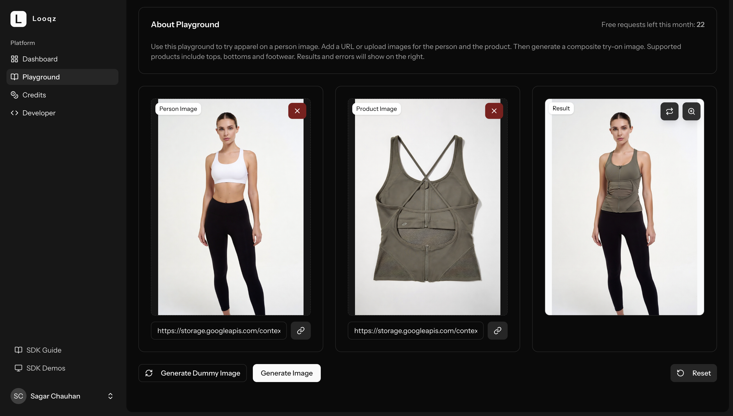 Looqz - AI Virtual Try-ON gallery image