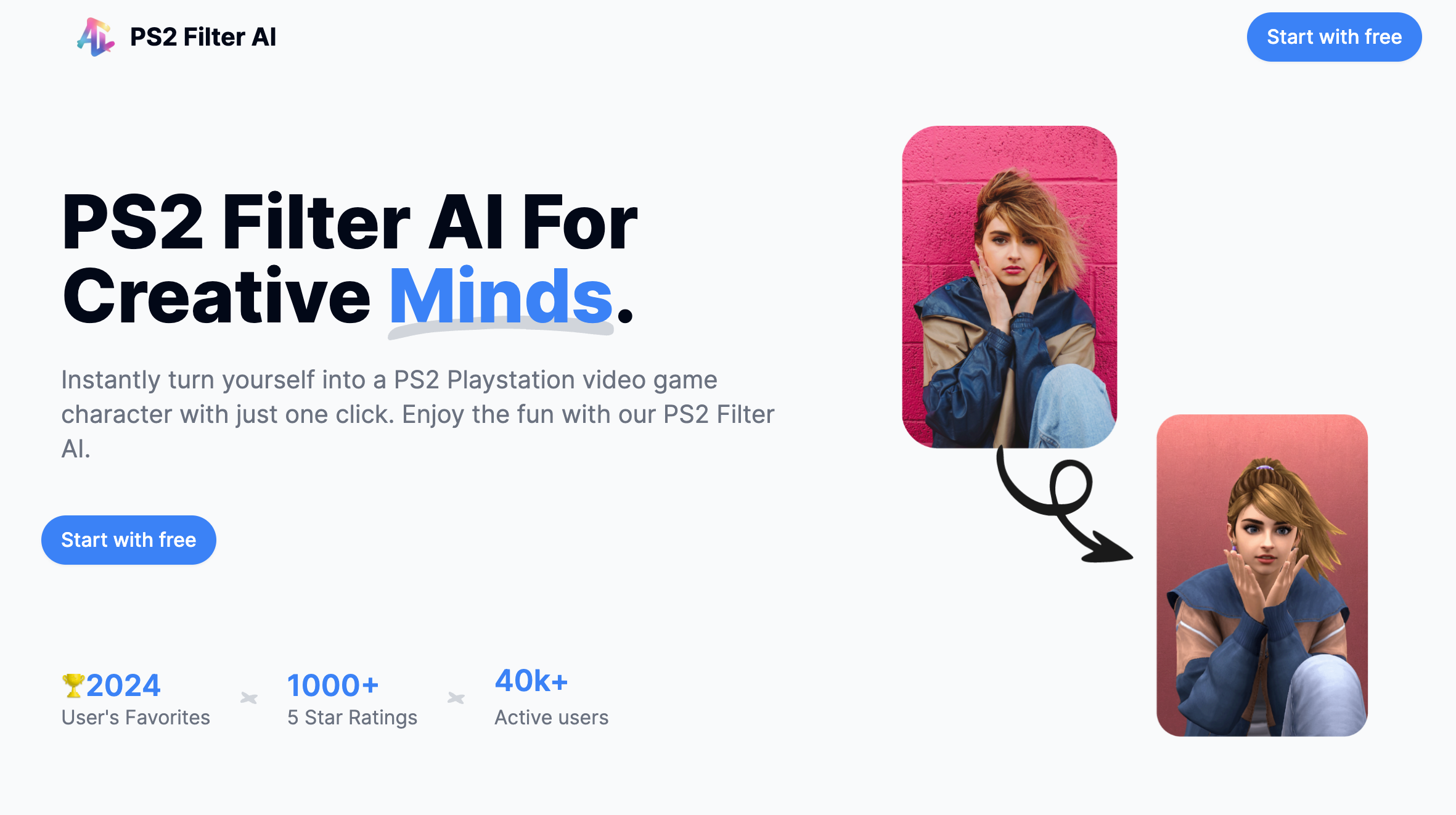 PS2 Filter AI - PS2 Filter AI - PS2 Video Game Style Generator Medien 2