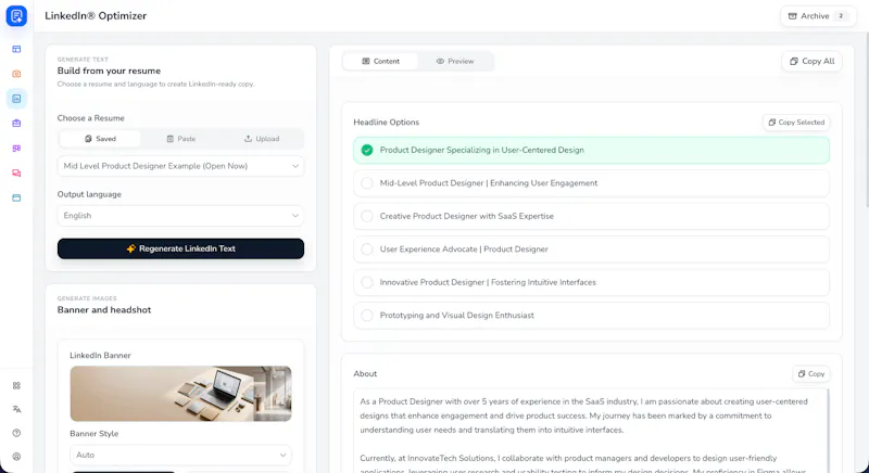 ResumeMaker.Online 2026 screenshot 5