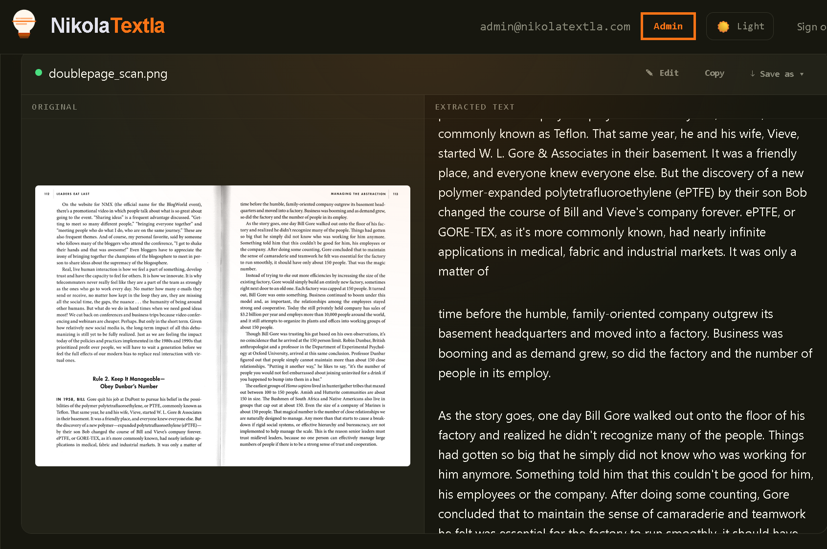 Turn Scans and PDFs into Clean Markdown gallery image