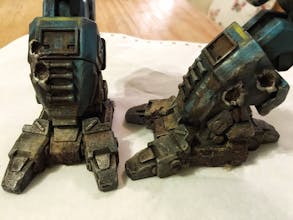 Mechwarrior Catapult Toy - 3D Printed and Painted gallery image