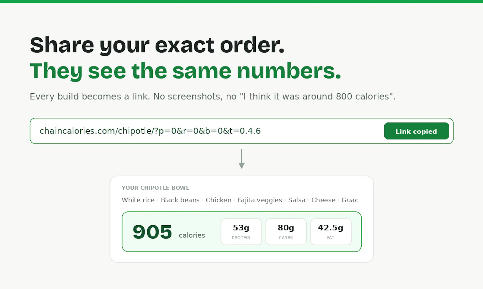 ChainCalories screenshot 5
