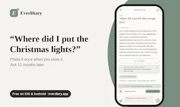 EverDiary - remembers what you forget gallery image