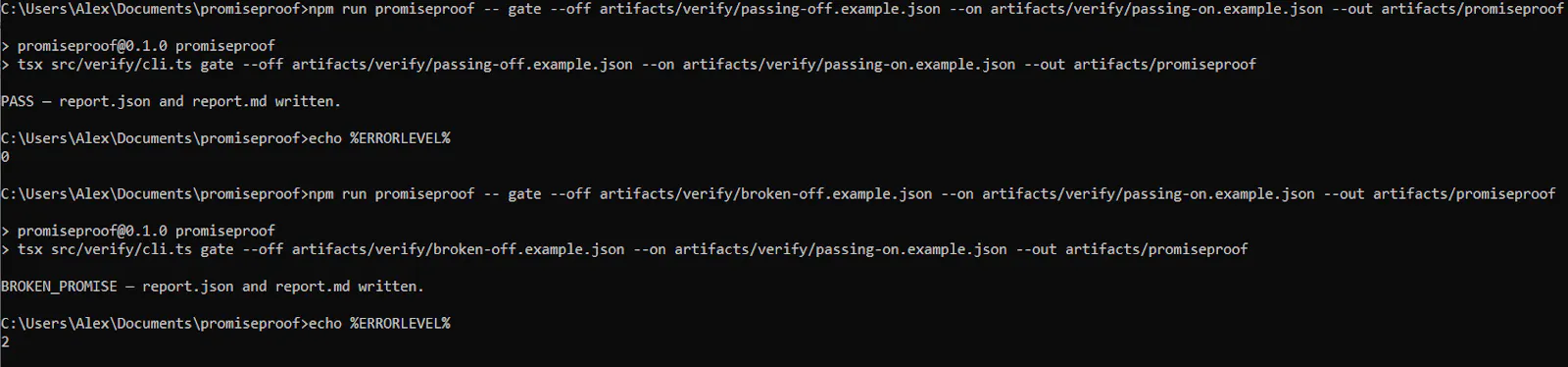 PromiseProof screenshot 10