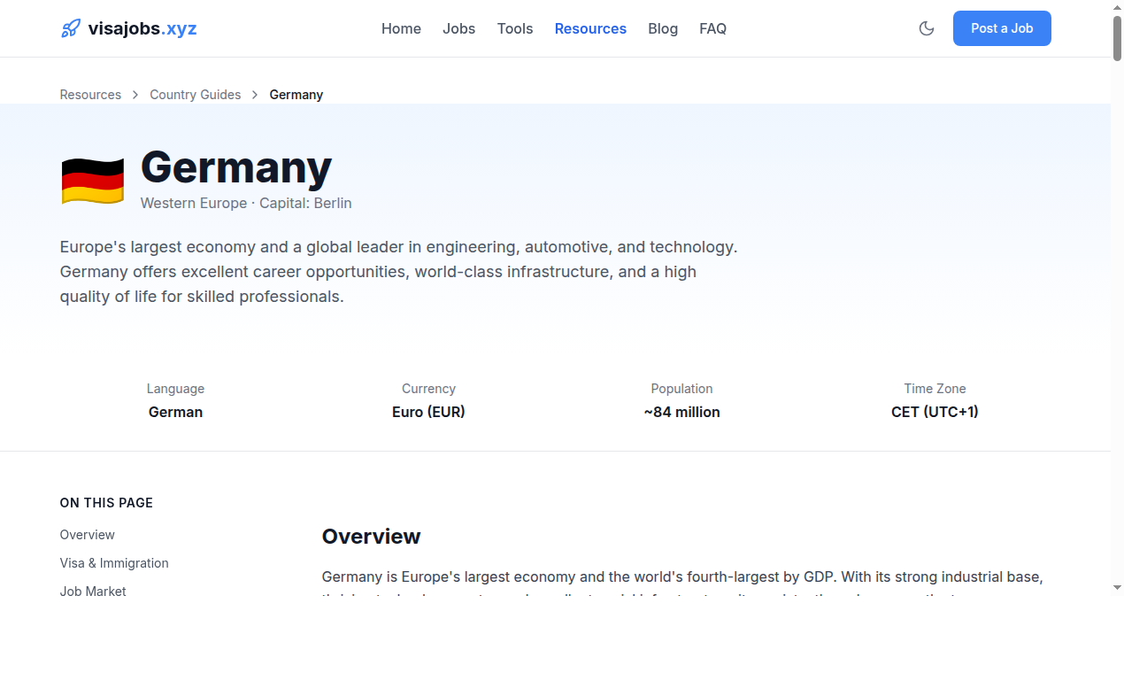 VisaJobs - Visa-Sponsored Tech Jobs gallery image