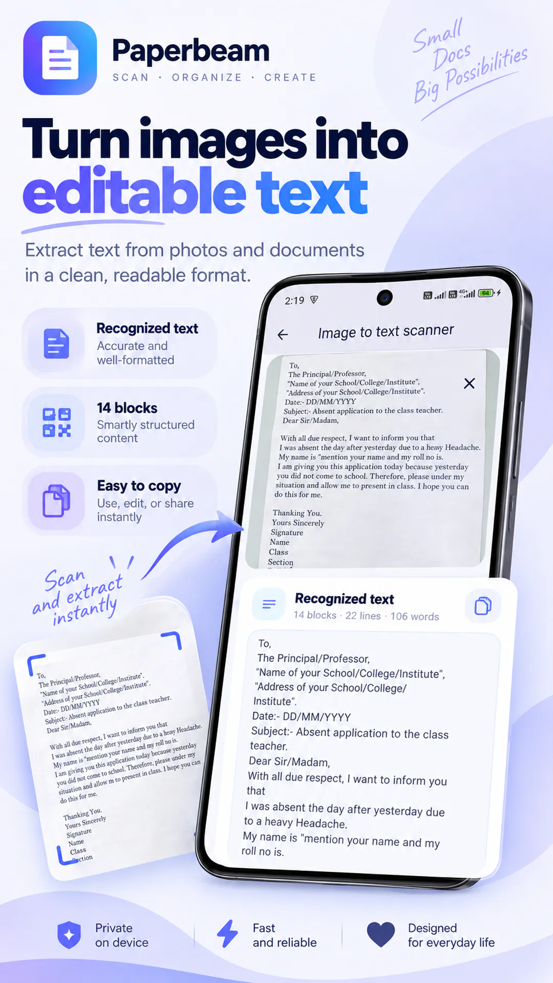 PaperBeam: Scanner & PDF gallery image