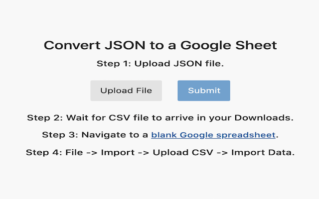 JSON Sheets gallery image