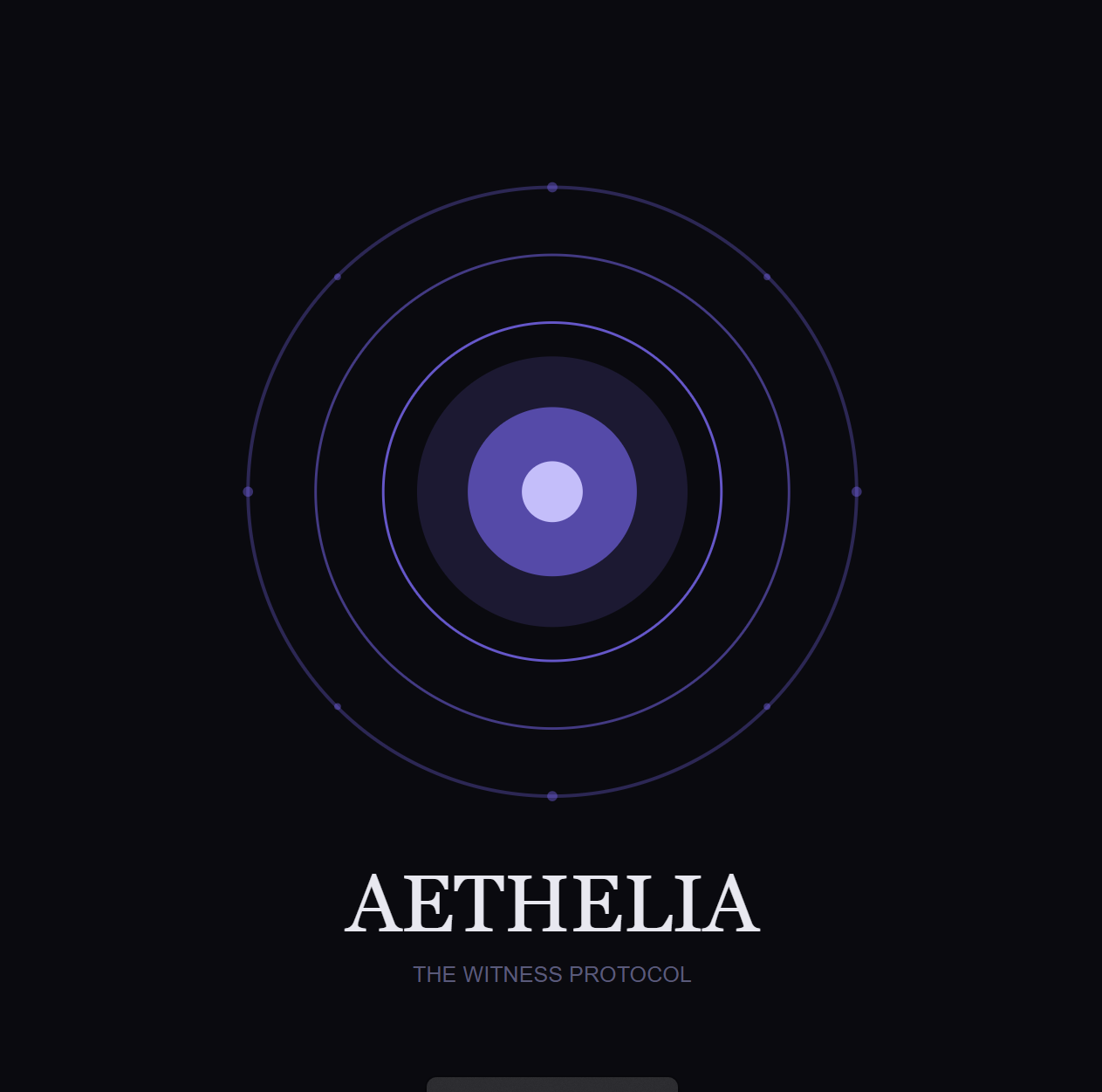 Aethelia — The Witness Protocol
