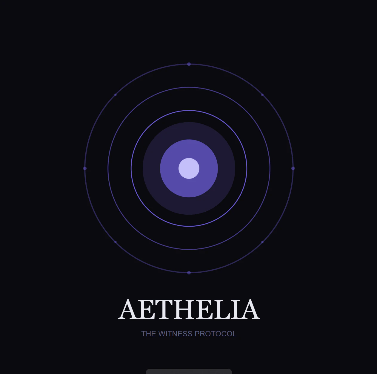 Aethelia — The Witness Protocol logo