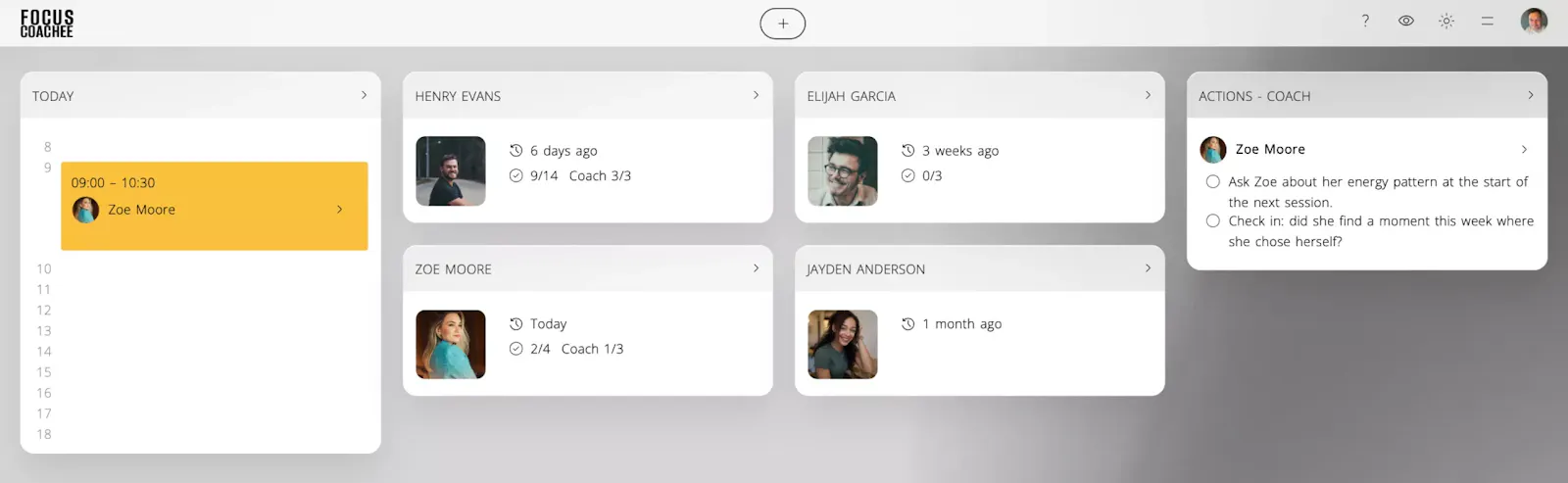 FocusCoachee screenshot 2