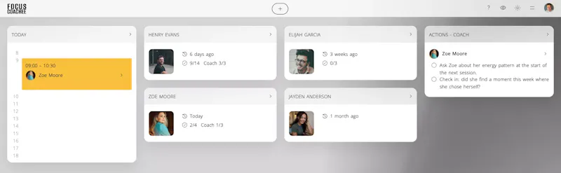 FocusCoachee screenshot 2