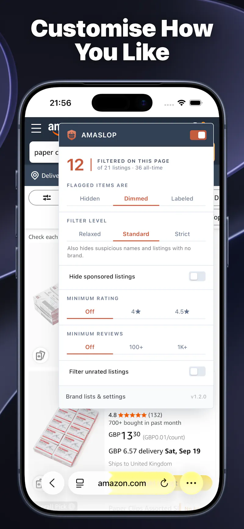 Amaslop for Amazon screenshot 7