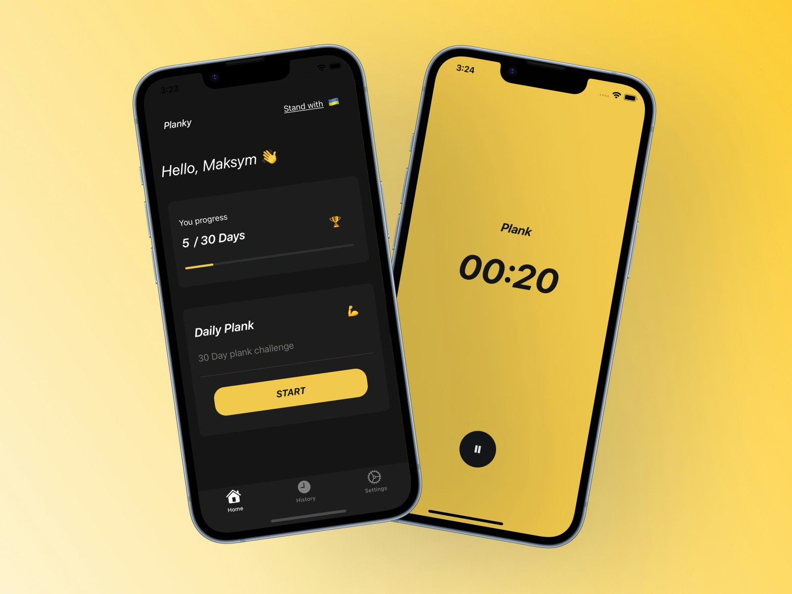 Plank Tracker - Easy Home Fitness