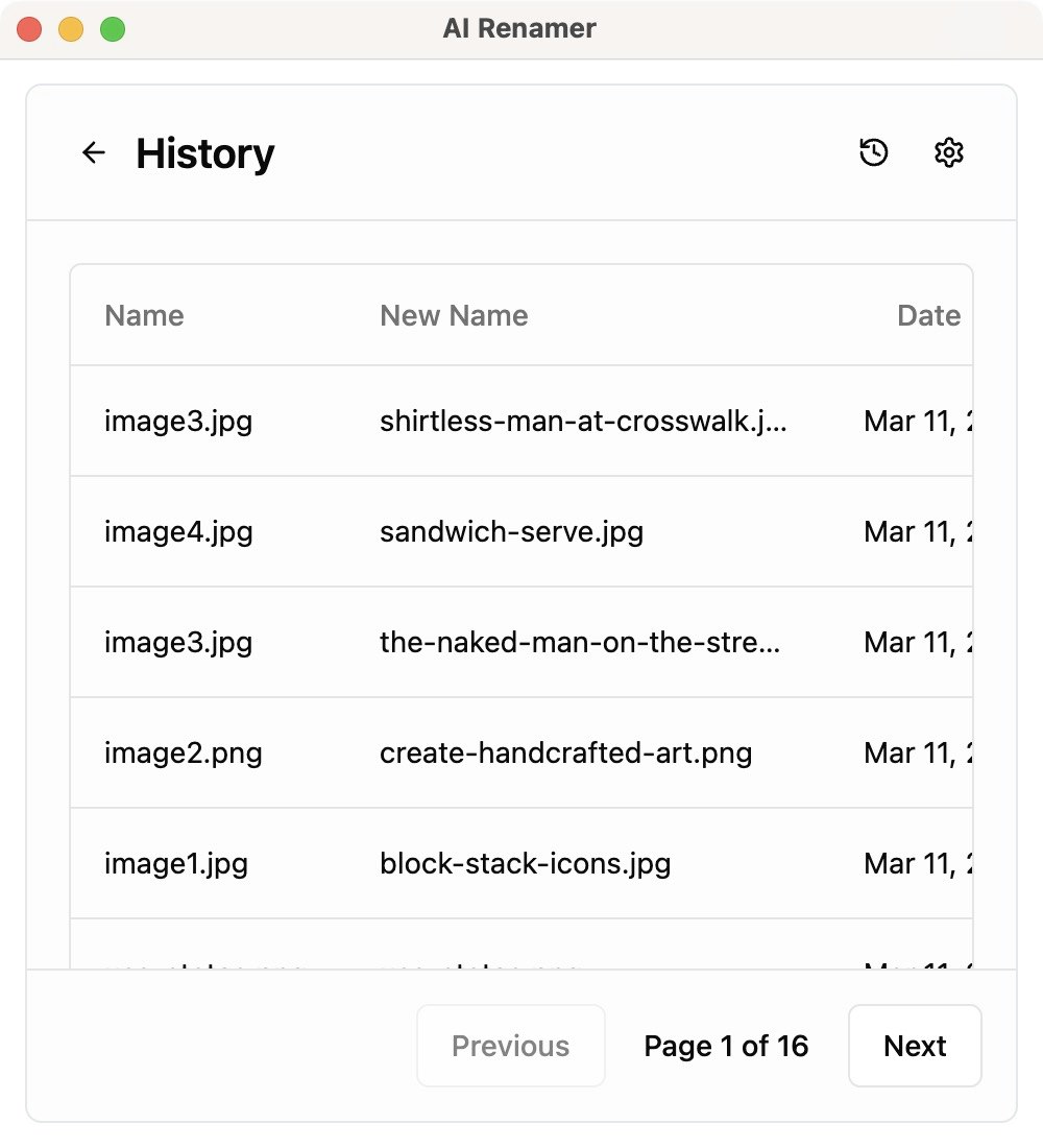 AI Renamer gallery image