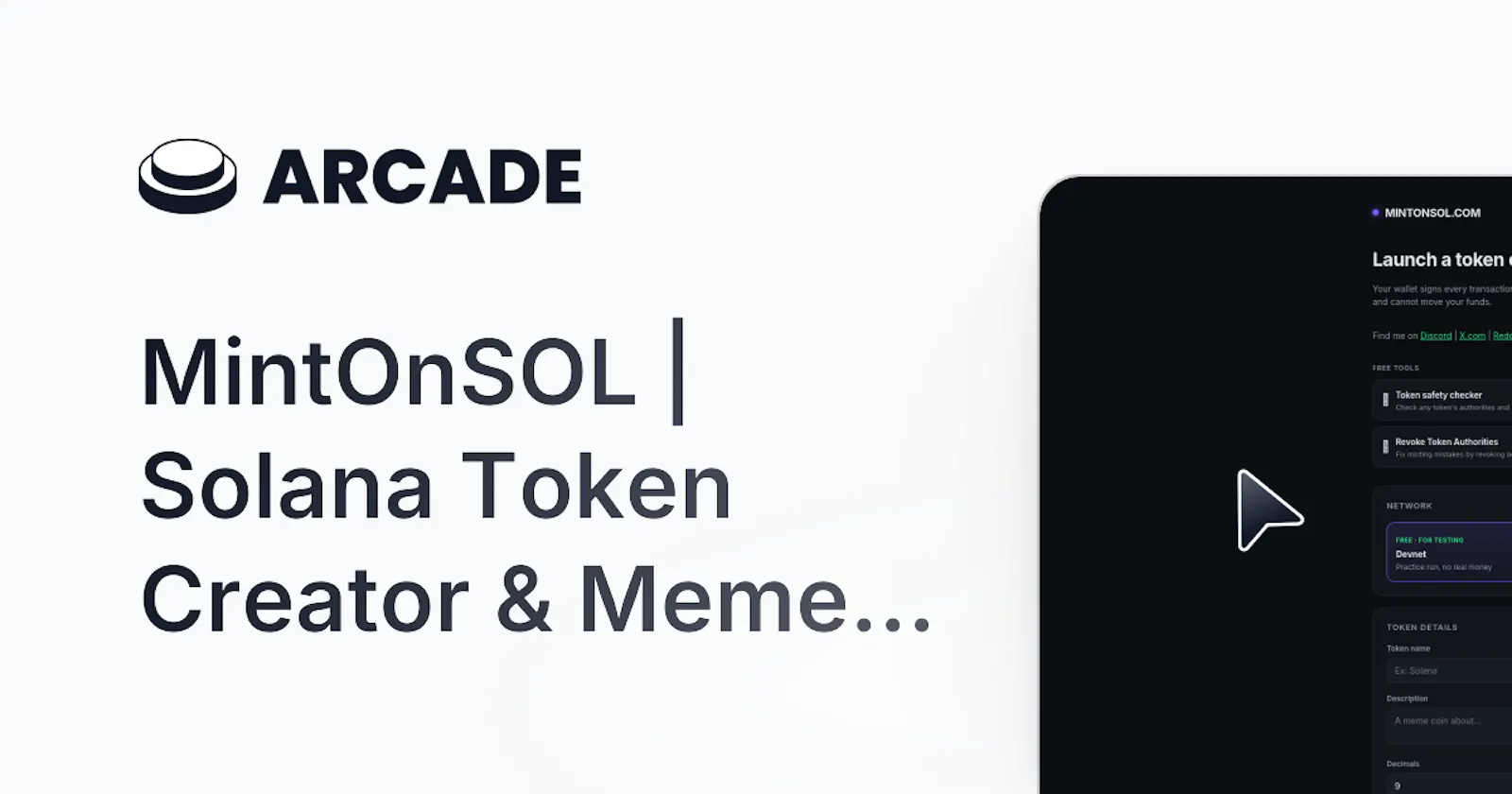 MintOnSOL screenshot 1