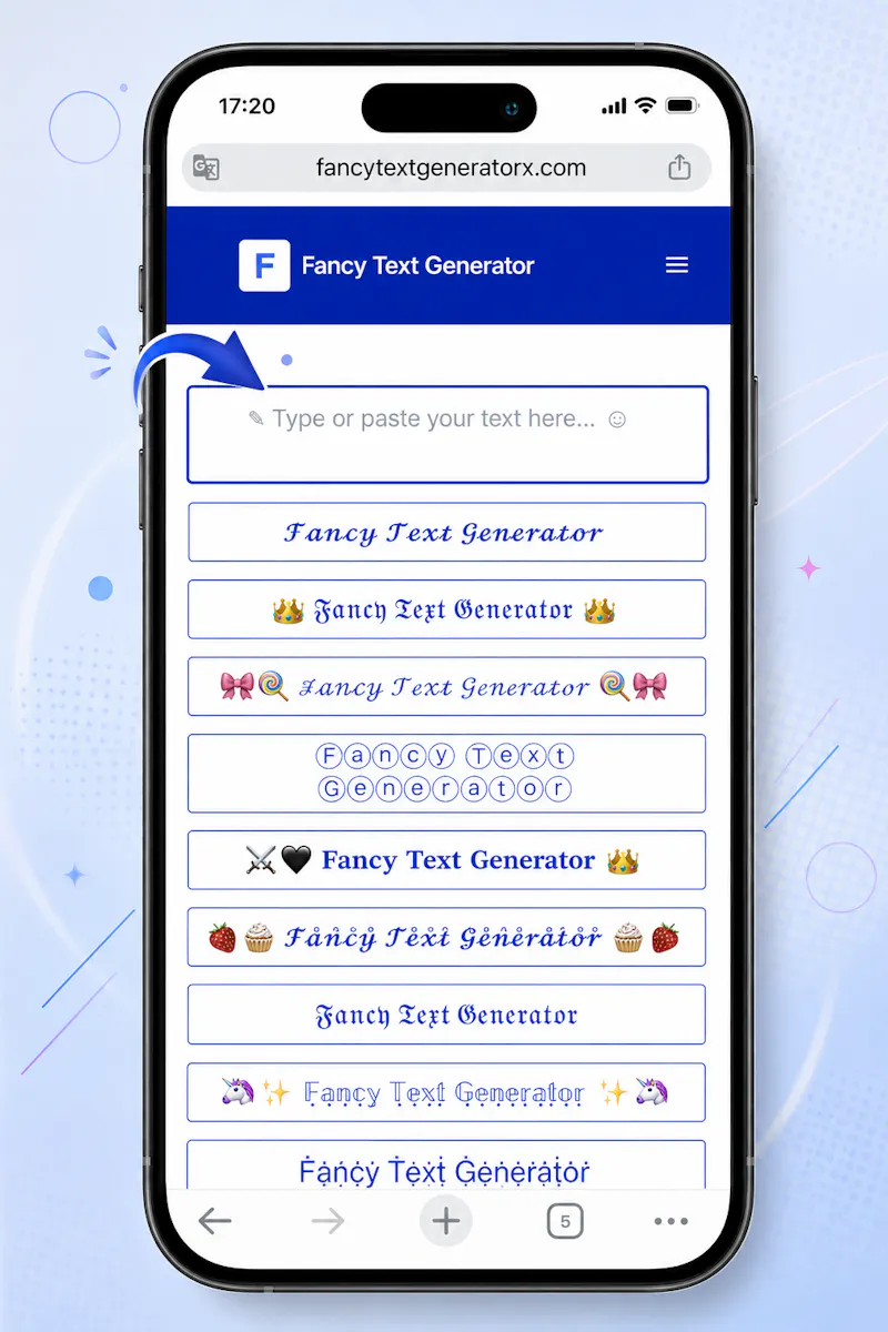 Fancy Text Generator X screenshot 2