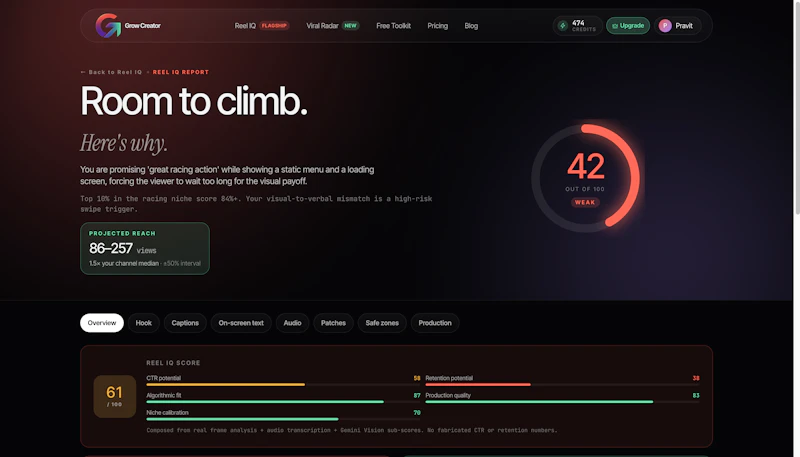 Grow Creator screenshot 3