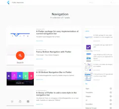 Flutter Awesome gallery image