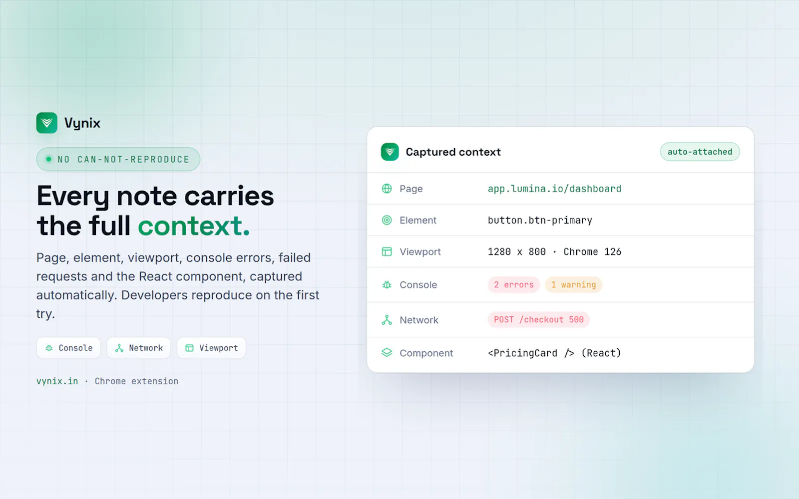Vynix screenshot 2