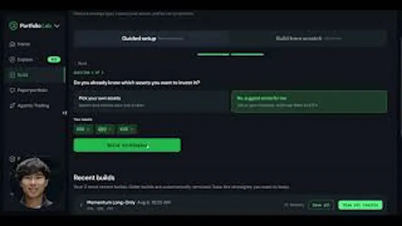 Portfolio Lab screenshot 1 (video preview)