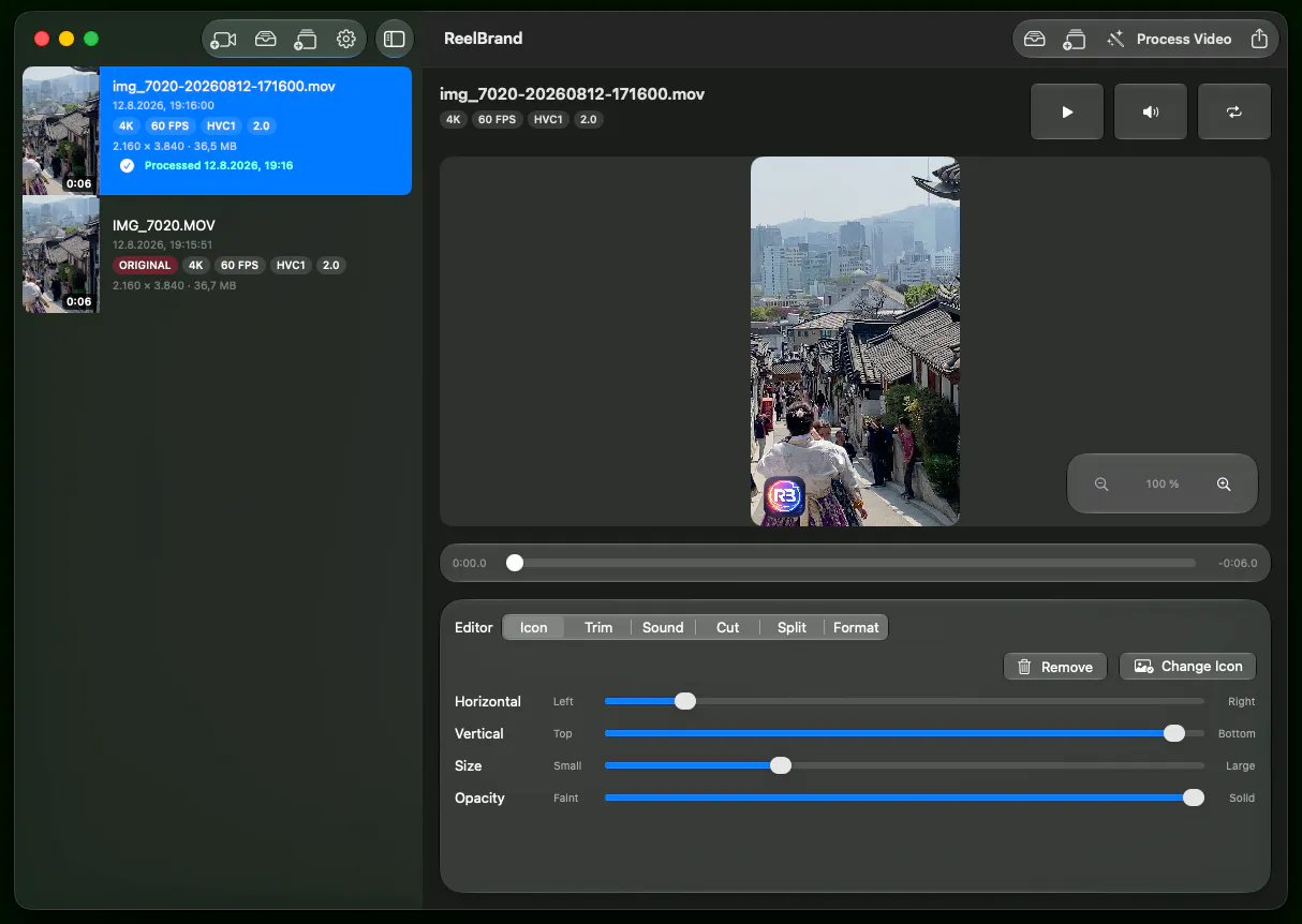 ReelBrand — Fast Native Video Branding gallery image