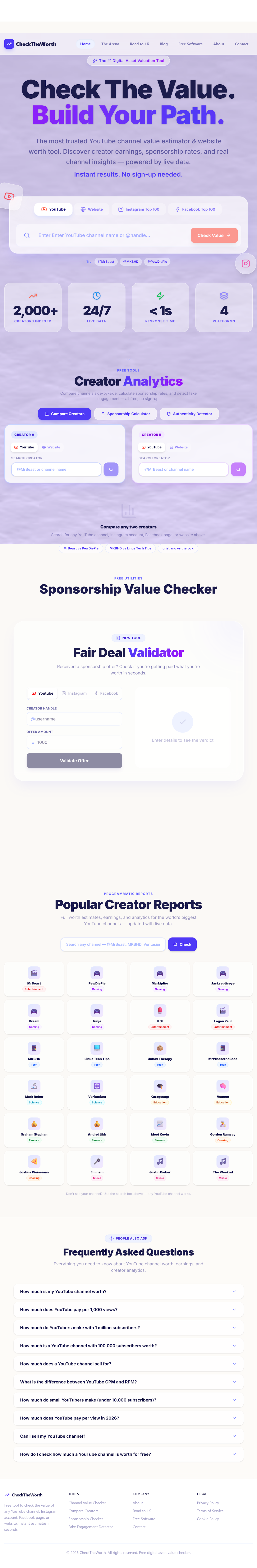 CheckTheWorth - Screenshot 3 showing product features and functionality