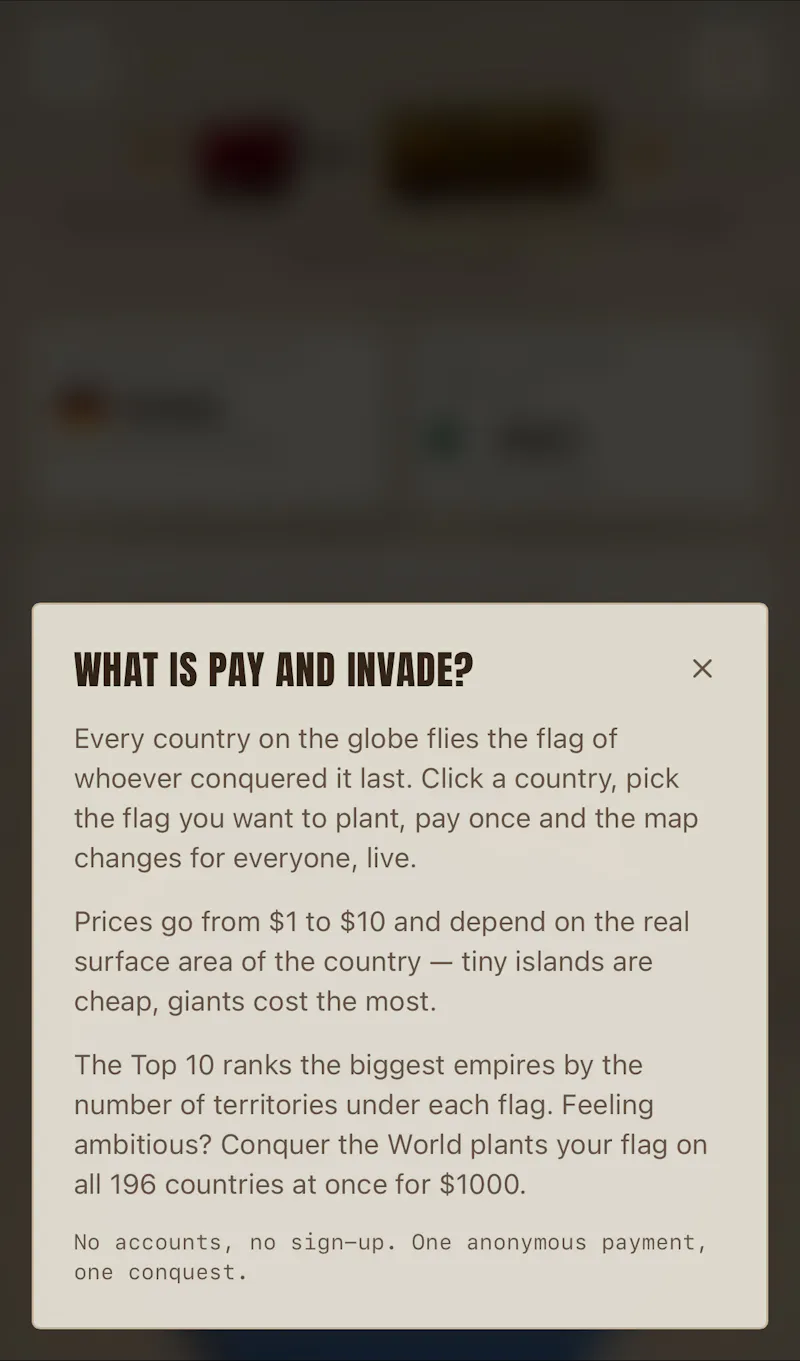 Pay and Invade screenshot 2